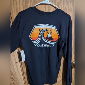 Quicksilver Wave Design Long Sleeve Shirt